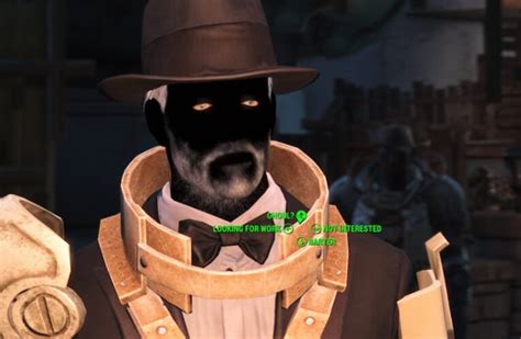 Strangely enough, if I do TFC and get close to the npc, the facial textures are there. . Fallout 4 black face fix